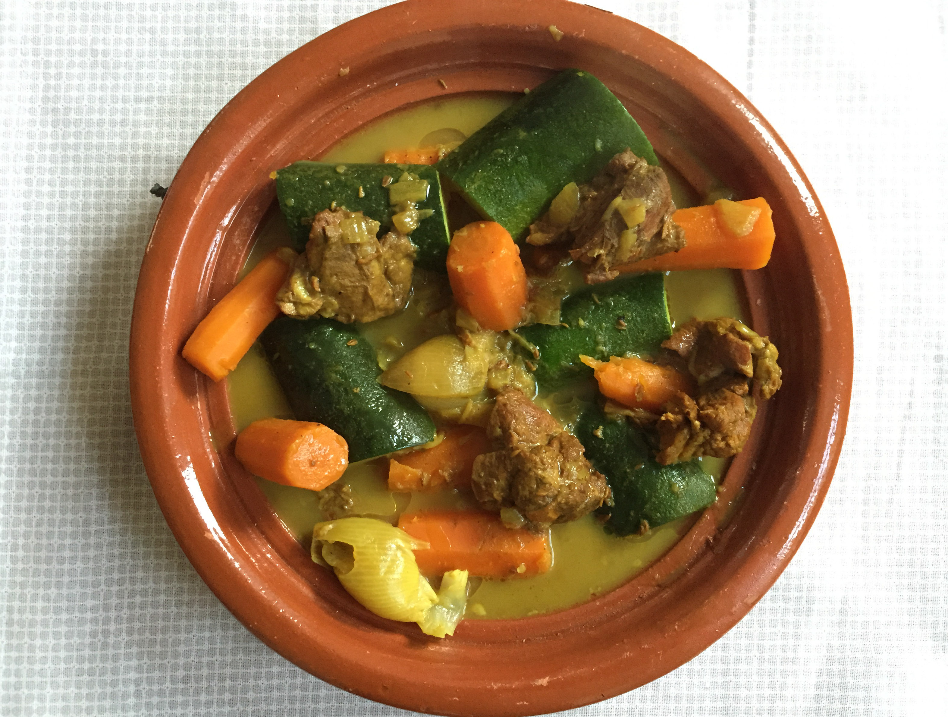 Tajine van lam & groenten De Wereld op je Bord