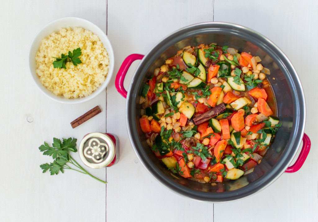 Marokkaanse Couscous met groenten