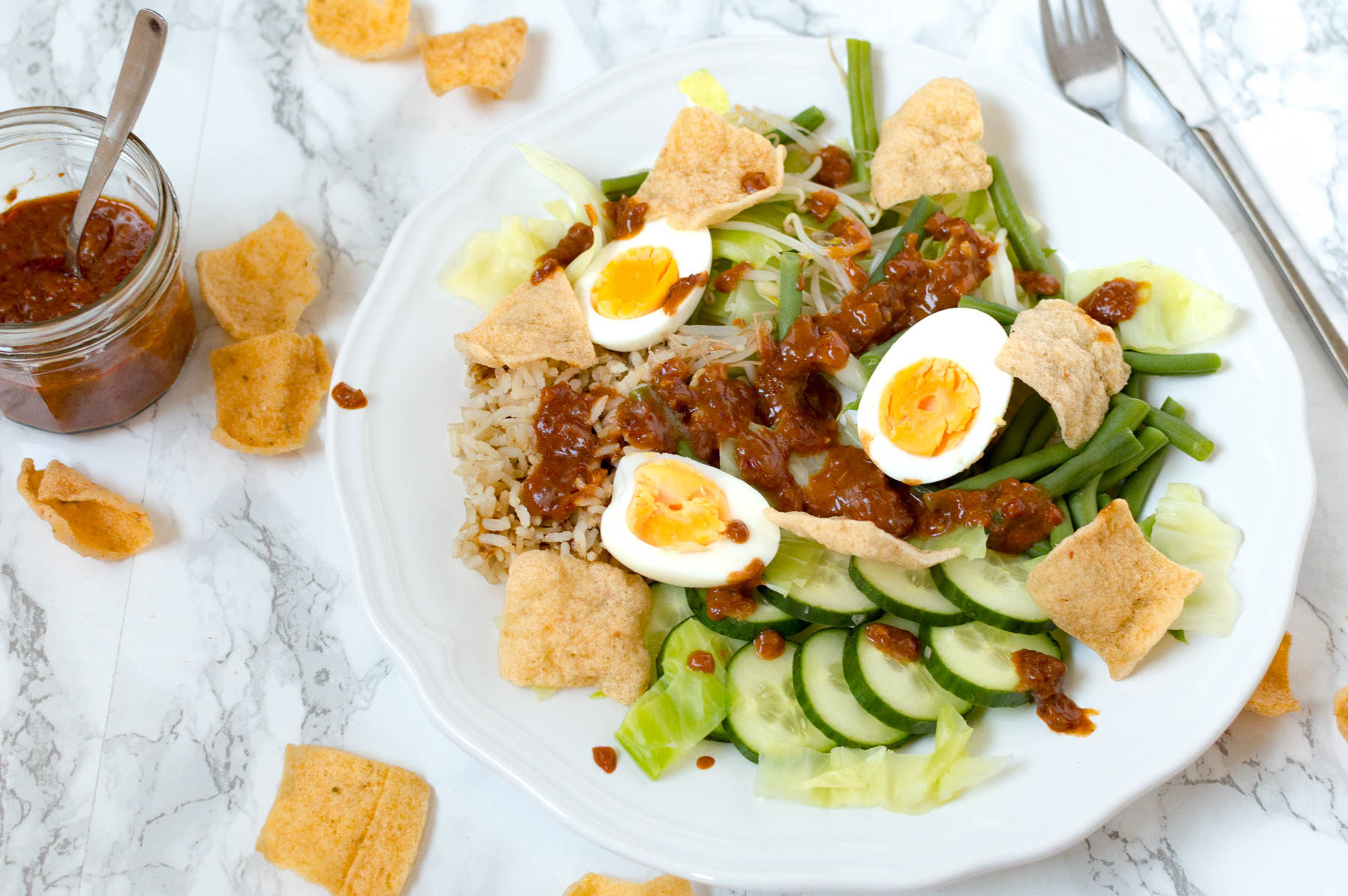 Snel succes: gado gado - De Wereld op je Bord